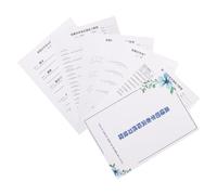 Homoyoyo Eyelash Extension Practice Sheet Kit For Beginners Realistic Lash Mapping Chart For Training And Skill Improvement In Beauty Salon And Personal Use