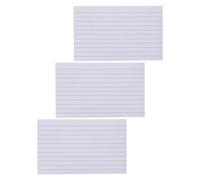 Homoyoyo Fiches Lignées 3 X 5 Pouces 600 Cartes Double Face Papier Bristol Épais pour Prise de Notes Scolaires Révisions et Présentations Outils D’Étude Polyvalents pour Bureau et