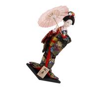 Homoyoyo Figurine De Collection Asiatique en Kimono - Élégante Décoration Culturelle avec Accessoires Détails Fins
