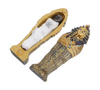 Homoyoyo Figurine Égyptienne Décoration Polyvalente Détails Complexes en Résine Design Unique de L'égypte Antique pour Maison ou Bureau