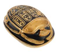 Homoyoyo Figurine Égyptienne Résine Scarabée Décoratif Ancien Ornement De Bureau Chic pour Maison Sculpture Artisanale Élégante Et Unique Décoration Antique De Qualité