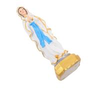 Homoyoyo Figurine Religieuse Résine Sculpture Catholique de Prières pour Décor Bureau Maison et Fêtes de Noël Ornement Apaisant et Polyvalent