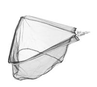 Homoyoyo Filet de Pêche Léger Triangulaire Pliable et Amovible en Acier Inoxydable 50 Cm sans Manche, Filet de Remplacement Portable pour Rivière, Lac et Pêche en Eau Douce et Salée