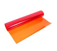 Homoyoyo Film Diffuseur de Lumière Teinté Orange 30X100 CM en Pet Robuste Filtre Gélatine pour Éclairage LED Photo et Vidéo Film Correction des Couleurs pour Studio et Loisirs Créatifs