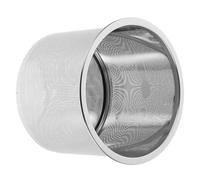 Homoyoyo Filtre à Thé en Acier Inoxydable 9,5 Cm - Panier Filtrant à Maille Fine pour Théière, Passoire à Thé en Vrac Compatible - Accessoire Cuisine pour Infusion Optimale et Nettoyage