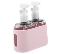 Homoyoyo Flacon Lotion Voyage Rechargeable Étanche Contenant Cosmétique Portable Rose Distributeur Compact et Facile à Remplir pour Soins de Peau