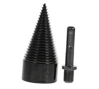 Homoyoyo Foret de Fendage Rond Outil Électrique Dérapant pour Perceuse Fendeuse Bûches Maison