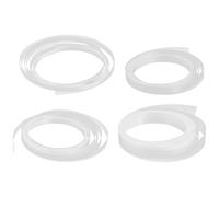 Homoyoyo Gaines Thermorétractables Transparentes pour Branches de Lunettes Protection Antidérapante Largeurs 5Mm à 12Mm Rouleaux de 3M Protège-Branches Solide pour Lunettes de Soleil