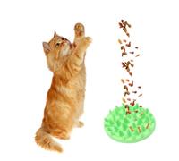 Homoyoyo Gamelle Silicone pour Animaux à Alimentation Lente Antidérapante et Résistante pour Chien et Chat Favorise la Digestion Bol Vert Forme Originale