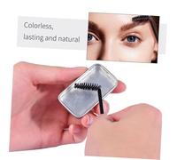 Homoyoyo Gel Coiffant Incolore Pour Sourcils 2 Pièces Longue Tenue Kit Savonnette à Sourcils Naturel Unisexe Maquillage Solide Usage Quotidien