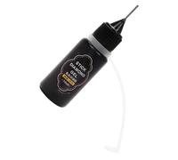 Homoyoyo Gel Colle pour Ongles en Graphite, Fixation Forte, sans Essuyage | Application Pratique, Usage en Salon ou Diy, pour Décorations et Charms D’ongles, Noir