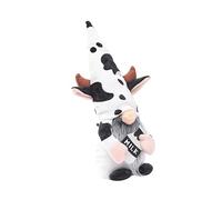 Homoyoyo Gnomes en Peluche De Vache Suédoise - Décorations De Fête De La Moisson - Poupées Artisanales pour Bureau Plateau Multi Niveaux Accessoires De Décor Nordic