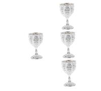 Homoyoyo Gobelet En Doré Vintage En Forme De Médiéval - Élégant Et Créatif - Idéal Pour Cocktails Décorations De Mariage Et 1 Pièce