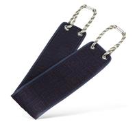 Homoyoyo Gommage Dos Exfoliant Double Face avec Sangle Antidérapante Serviette Lave Dos pour Bain Nettoyage Profond et Massage Corps Accessoire Salle de Bain