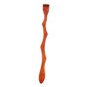 Homoyoyo Gratte-dos Portable En Bois Rouge Long Manche Serpentin, Bâton Anti-démangeaisons Dorsales Ergonomique, Outil De Massage Dorsal Pour Adultes à Usage Domestique Et Détente Quotidienne