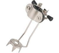 Homoyoyo Griffe pour Bâton de Randonnée en Acier Inoxydable Antidérapante, Accessoire Crampon 5 Dents pour Canne de Marche sur Neige et Glace, Embout Béquille de Glace, Alpinisme Hivernal