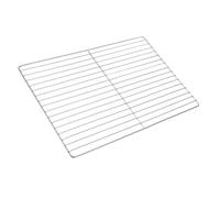 Homoyoyo Grille De Barbecue En Acier Inoxydable Découpable 44.5x29.5Cm - Grille De Cuisson Robuste Pour Barbecue - Idéale Pour Des Repas Savoureux En Extérieur