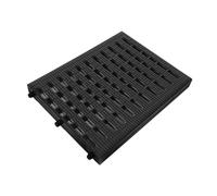 Homoyoyo Grille De Caniveau Plastique Emboîtable Anti-refoulement Pour Drainage Extérieur, Installation Facile, Compatible Regards D'égout, Pour Jardins Et Trottoirs