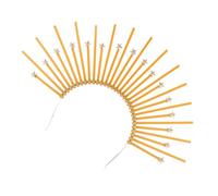 Homoyoyo Halo Crown Headband For Women Lightweight Decorative Mary Halo Headpiece Comfortable Goddess Cosplay Hair Accessory