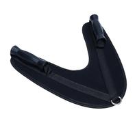 Homoyoyo Harnais Abdominal Sangle Dorsale en PVC et Nylon, Accessoire pour Machine à Câbles, Équipement de Fitness pour Entraînement Abdominal à Domicile, Protection Rembourrée pour Dos