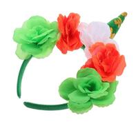 Homoyoyo Headband Licorne Floral et Filles Accessoire Festival Irlandais Saint Patrick Bandeau de Fête et Durable Décoration Unique pour Célébrations