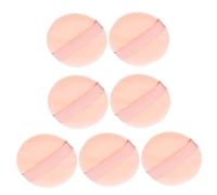 Homoyoyo Houppettes Double Face 7 Pièces Moyen Format Poudre Visage Sec Et Humide 100% Sans Latex Pour Maquillage Cosmétiques Usage Quotidien Peau Délicate