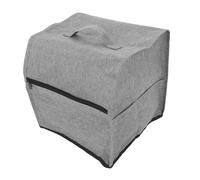 Homoyoyo Housse Anti-poussière Pliable pour Machine à Coudre avec Poches de Rangement Sac Organisateur Portable avec Poignée Protection Adaptée Aux Machines à Surjeter Dimensions Gris