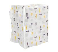Homoyoyo Housse De Lave-linge Étanche Anti-éclaboussures Protection Solaire Impression Transparente Pour Machine à Laver