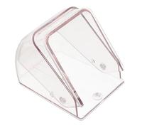 Homoyoyo Housse de Protection Pluie pour Sonnette Transparente PC Étanche Facile à Installer Protège Sonnette sans Fil Extérieure pour Usage Extérieur