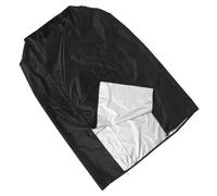 Homoyoyo Housse de Protection Réutilisable en Tissu Oxford 210d Noir pour Support à Moules à Brioches, Dimensions 59x72x163 Cm, Anti-poussière et Protection Complète pour Étagère