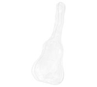 Homoyoyo Housse Étanche pour Guitare Électrique Transparente en Pvc, Protection Anti-poussière Réutilisable, Légère et Pratique pour Musiciens en Déplacement, Accessoire Guitare