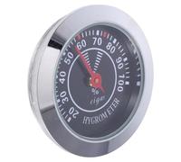 Homoyoyo Hygromètre Mécanique Rond 38 MM Noir pour Cave à Cigares Humidimètre Analogique Précis Accessoire Multifonction pour Boîtes à Cigares et Étuis à Instruments Usage Domestique