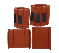 Homoyoyo Insert De Pochette pour Appareil Photo 4 Pièces Scratch Auto-adhésif DIY en Mousse Epe Polyester, Compartiments Modulables pour Photographe Amateur, Protection Personnalisée, Couleur Marron