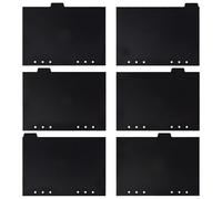 Homoyoyo Intercalaires pour Bloc-notes A5 Noir en Pp, 6 Pièces, Séparateurs Rapides pour Organiser Journaux et Carnets Rigides