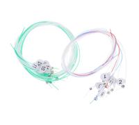 Homoyoyo Jeu de 19 Cordes de Lyre en Nylon Numérotation, Accessoires pour Instruments de Musique, Cordes de Harpe Lyre Remplaçables, Pièces pour Harpiste et Musicien