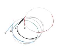 Homoyoyo Jeu de 4 Cordes de Violon 1/2 Métal pour Concert et Répétition, Accessoires de Réparation pour Violonistes Débutants et Confirmés, Son Clair et Facile
