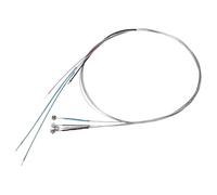 Homoyoyo Jeu de 4 Cordes de Violon 4/4-3/4 en Fil D'acier Cordes de Violon de Rechange Compatibles Diamètre Précis 0,26-0,73 Mm Accessoires Adulte et Orchestre