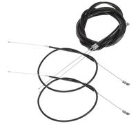 Homoyoyo Jeu de Câbles de Frein de Vélo VTT 3 Pièces en Acier Galvanisé Résistant à L’Usure, Kit Professionnel pour Réparation et Entretien de Freins Vélo Tout Terrain