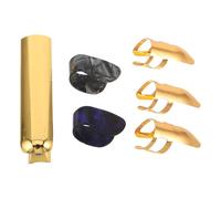 Homoyoyo Jeu de Slides pour Guitare et Basse en Métal Anneau de Slide et Médiators pour Guitare Électrique et Acoustique Taille Moyenne Accessoire Polyvalent pour Musique et Pratique Set