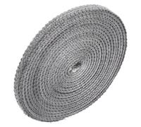 Homoyoyo Joint Plat pour Porte de Poêle à Bois Corde de Verre Auto-adhésive Résistance Haute Température Coupe Facile Étanchéité pour Insert Cheminée