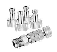 Homoyoyo Kit Adaptateur Aérographe Connexion Rapide sans Fuite pour Tuyau et Compresseur Ensemble Mâles Femelle Accessoires Airbrush