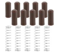 Homoyoyo Kit d'accessoires comprenant un ressort de fixation pour tête de balai plat, un ressort pour manche et une butée, idéal pour le nettoyage de la maison et du bureau.