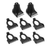 Homoyoyo Kit de 2 Sabots de Tondeuse Universels 3Mm 5Mm 7Mm en Plastique Robuste Accessoires pour Tondeuse à Cheveux et Rasoir Électrique Entretien Facile Usage Professionnel et