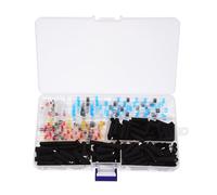 Homoyoyo Kit de 300 Connecteurs Thermorétractables à Souder Étanches Manchons de Soudure Bout à Bout pour Câbles Électriques Applications Automobiles Marines et Nautiques