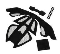 Homoyoyo Kit de 4 Coussinets Rembourrage Mousse pour Casque de Vélo, Protection Légère et Confortable, Accessoires de Remplacement pour Cyclisme, VTT et Moto en Plein Air