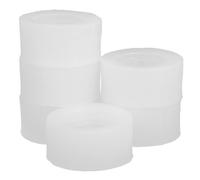 Homoyoyo Kit de 6 Moules à Macarons en Silicone Transparent Moules Alimentaires Flexibles pour Pâtisserie Gâteaux Bonbons Fondant et Savons DIY Accessoires Réutilisables pour Desserts