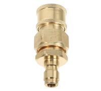 Homoyoyo Kit De Adaptateurs pour Nettoyeur Haute Pression Raccords Rapides Externes Mâles Et Femelles Laiton