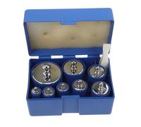 Homoyoyo Kit de Poids D’étalonnage M2 1000g Plaqué Chrome avec Pince à Épiler Poids de Calibration Précis pour Balance Cuisine et Balance de Bijoutier et Usage Laboratoire et Pédagogique