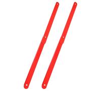 Homoyoyo Kit de Remplacement 2 Charnières pour Échelle Pliante 136 Pouces Acier Galvanisé Accessoires de Limitation Mobile et Barre de Support Pliable pour Usage Professionnel et