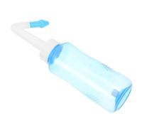 Homoyoyo Kit de Rinçage Nasal Portable 300ml en Pp Débit D'eau Réglable pour Nettoyage Complet Adapté aux Adultes et Garçon et Filles